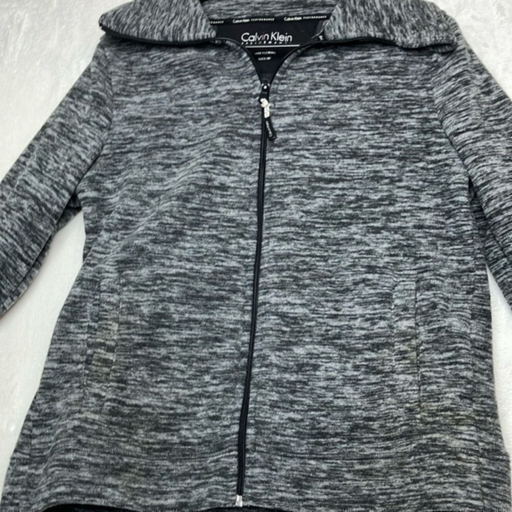 Calvin Klein Performance | Long Line Zip-up Jacket Women’s Size Medium